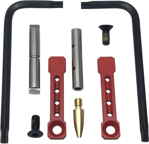 KNS PIN KIT NON-ROTATING – GEN ST AR15/M16 .154 RED