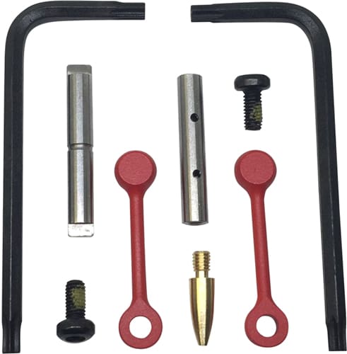 KNS PIN KIT NON-ROTATING – GEN2 MOD2 AR15/M16 .154 RED