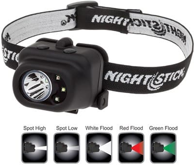 NIGHTSTICK MULTI-FUNCTION – HEADLAMP 210 LUMEN GREEN/RED
