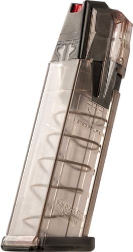 ETS MAGAZINE OMEGA GLOCK 17/19 – 9MM 17RD TRANS POLY 17/19/19X