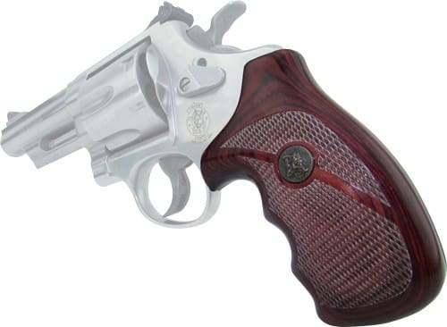 PACHMAYR LAMINATED WOOD GRIPS – S&W N-FRAME RND.BUTT ROSEWOOD