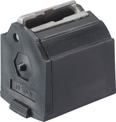 RUGER MAGAZINE 10/22 22LR – 10RD BLACK PLASTIC