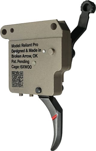 RISE TRIGGER RELIANT PRO REM – 700 1-3LB PULL CURVED FDE/BLK