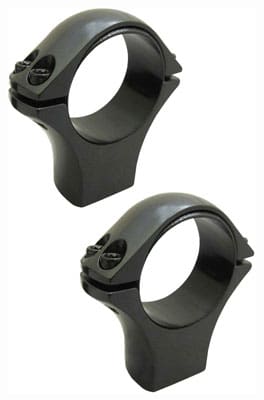 SAKO OPTILOCK RINGS – 1″ TUBE EXTRA LOW BLACK
