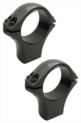 SAKO OPTILOCK RINGS – 1″ TUBE HIGH BLACK