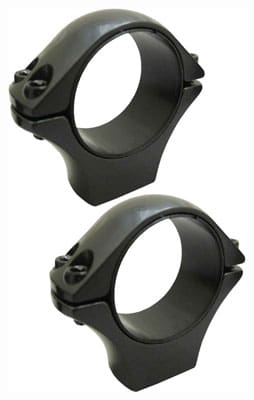 SAKO OPTILOCK RINGS – 30MM TUBE EXTRA LOW BLACK