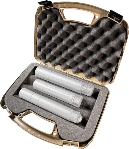MTM SUPPRESSOR CASE HOLDS 2 – LARGE OR 3 SMALL SUP FDE