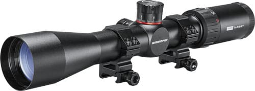 SIMMONS SCOPE PRO TARGET – 4-12X40 30MM W/RINGS MILDOT