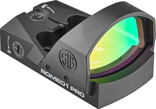 SIG REFLEX SIGHT ROMEO1 PRO – 6MOA RED DOT 1X30 STEEL SHROUD