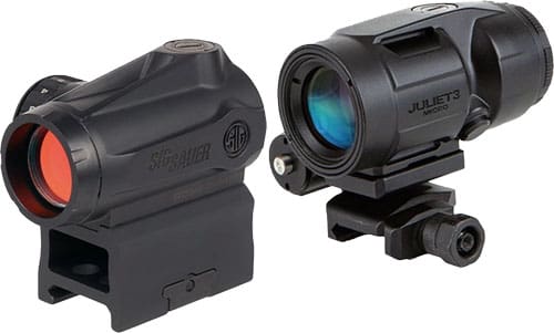 SIG RED DOT/MAGNIFIER COMBO – ROMEO MSR GENII/JULIET3 MICRO