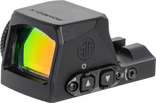 SIG OPEN REFLEX SIGHT ROMEO-X – PRO CIRCLE DOT BLACK