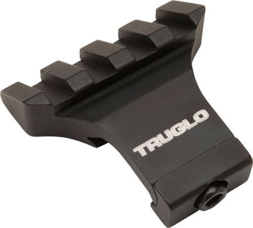TRUGLO 1-PIECE PICATINNY RISER – MOUNT 45 DEGREE OFFSET MOUNT