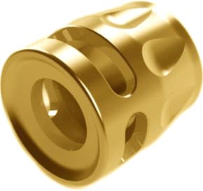 TRUE PRECISION MINI COMPENSATR – 1/2X28 GOLD TIN