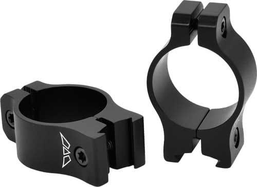 WARNE VAPOR 1″ LOW MATTE RINGS – ALUMINUM FITS 3/8-11MM DVETAIL