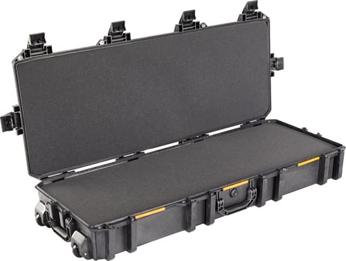 PELICAN VAULT TACTICAL RIFLE – CASE W/ WHEELS/FOAM 44″ BLACK