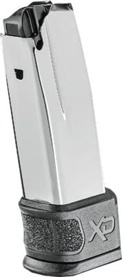 SPRINGFIELD MAGAZINE XD MOD2 – 9MM LUGER 10RD W/BLK MOD2 SLV