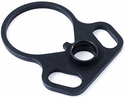 GUNTEC AR15 SINGLE POINT SLING – QD ADAPTER AMBI BLACK