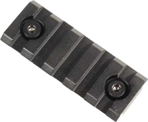 GUNTEC REMOVABLE ACCY RAIL – 2″ KEYMOD BLACK