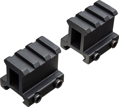 TRUGLO 2-PIECE PICATINNY RISER - MOUNT 1" RISE 1.36" LENGTH - Image 2