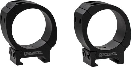 WHEELER SPORTER WEAVER/PIC – SCOPE RINGS 1″ MED MT BLACK