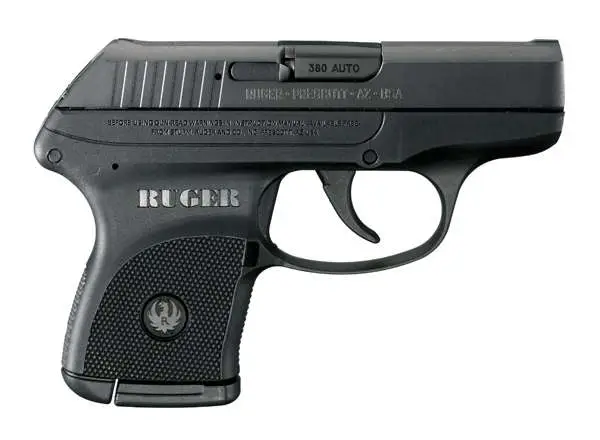 RUGER LCP 380ACP PISTOL BLACK 2.75″ 1-6RD MAG