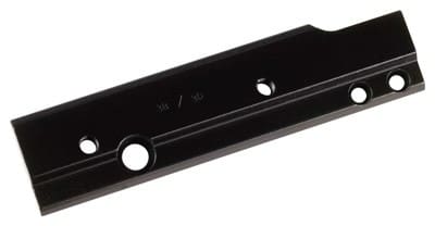 WEAVER BASE SIDE MOUNT #3B – BLACK
