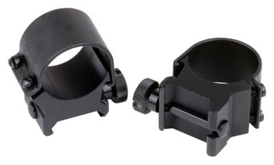 WEAVER RINGS DETACHABLE TOP – MOUNT 1″ HIGH MATTE .332″