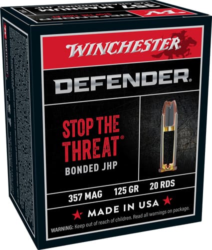 WINCHESTER SUPREME ELITE 357 – MAG 125G PDX1 DEF 20RD 10BX/CS