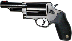 TAURUS JUDGE 45LC/410 2.5″ 3″ – FS 5-SHOT BLUED RUBBER