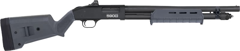 MOSSBERG 590S MAGPUL 12GA 9RD – 18.5″ 3″ MATTE SYN W/HS407K