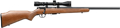 SAVAGE 93R17-GVXP 17HMR 21″HB – W/3-9X40 ACCU TGR BLUED/H-WOOD