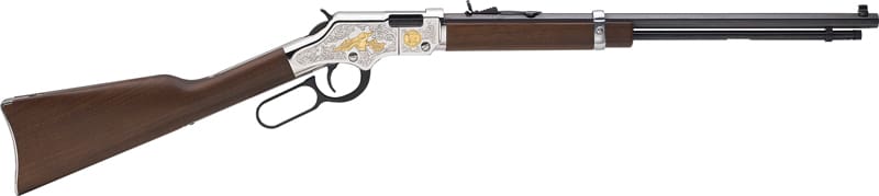 HENRY H4 2ND AMENDMENT TRIBUTE – 22S/L/LR 20″ OCTAGON ENGRAVED