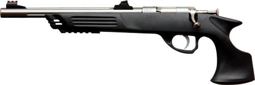 CRICKETT PISTOL 22WMR – STAINLESS BLACK SYTH THREADED