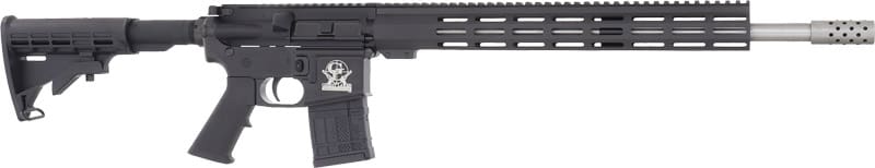 GLFA AR15 450 BUSHMASTER – 18″ S/S BBL BLACK