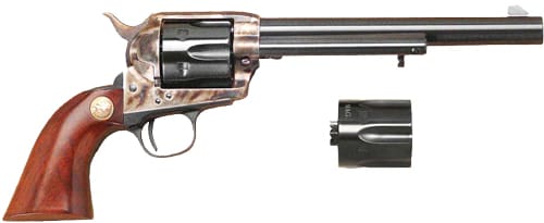 CIMARRON P-MODEL DUAL CYLINDER – 45LC/45ACP FS 7.5″ CC/BL WAL