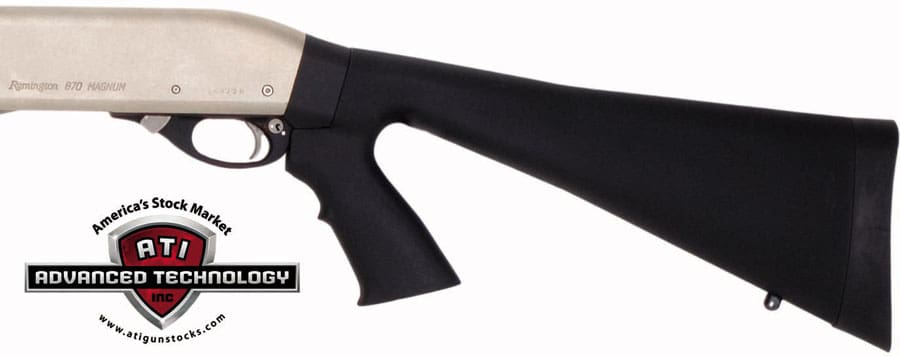 ADV. TECH. BUTTSTOCK W/PISTOL – GRIP MOST PUMPS BLACK SYN