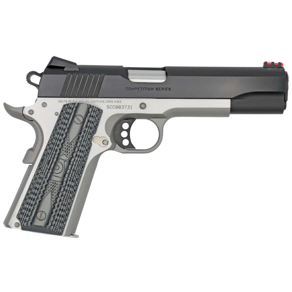 COLT 1911 COMPETITION PISTOL 45 ACP 5″ TWO TONE