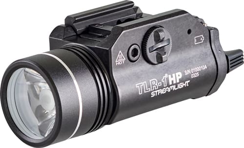 STREAMLIGHT TLR-1 HP GUN LIGHT – W/RAIL MOUNT WHITE LED BLACK