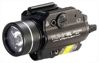 STREAMLIGHT TLR-2 HL LED LIGHT – WITH LASER RAIL MOUNTED