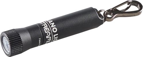 STREAMLIGHT NANO LIGHT II WITH – SNAP HOOK WHITE LED BLACK