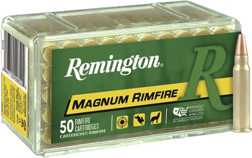 REMINGTON 17HMR 17GR JHP – 2550FPS 50RD 40BX/CS