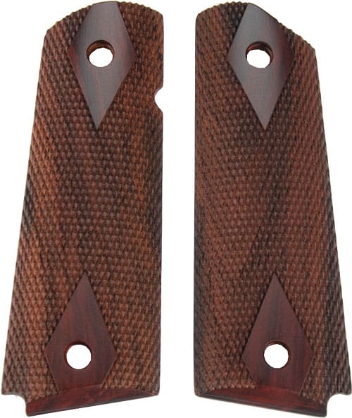 ED BROWN GRIPS 1911 GOVT. – DOUBLE DIAMOND COCOBOLO