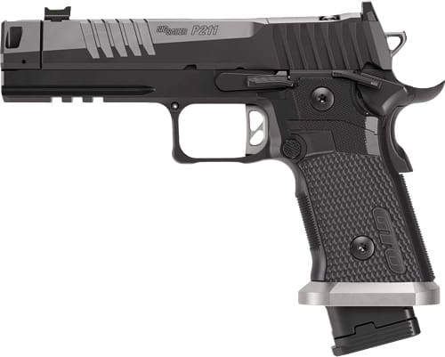 SIG P211 GTO 9MM 4.4″ FIBER – OPTIC (1)23&(2)21RD BLACK