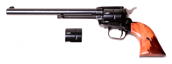 HERITAGE 22LR/WMR COMBO 9″ – BLUED COCOBOLO GRIPS