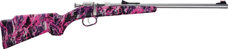 HENRY MINI BOLT 22S/L/LR – 16.25″ S/S SYN MUDDY GIRL