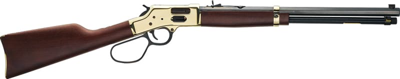 HENRY H6 BIG BOY BRASS 44MAG – SIDE GATE 20″ LARGE LOOP WLNT