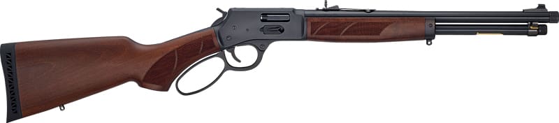 HENRY H12 PROTECTOR CARBINE – 44MAG 16.5″ PG BLUED WALNUT