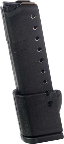 PRO MAG MAGAZINE FOR GLOCK 42 – 380ACP 10RD BLACK POLYMER