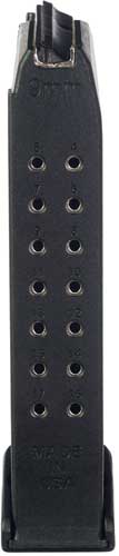 PRO MAG MAGAZINE FOR GLOCK 17 – 19/26 9MM 18RD BLACK POLYMER