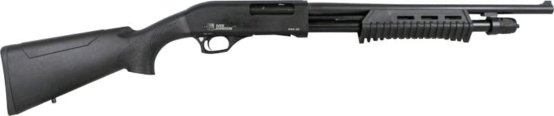 IVER JOHNSON PUMP 20GA 3″ 18″ – CYLINDER BLUED SYNTHETIC